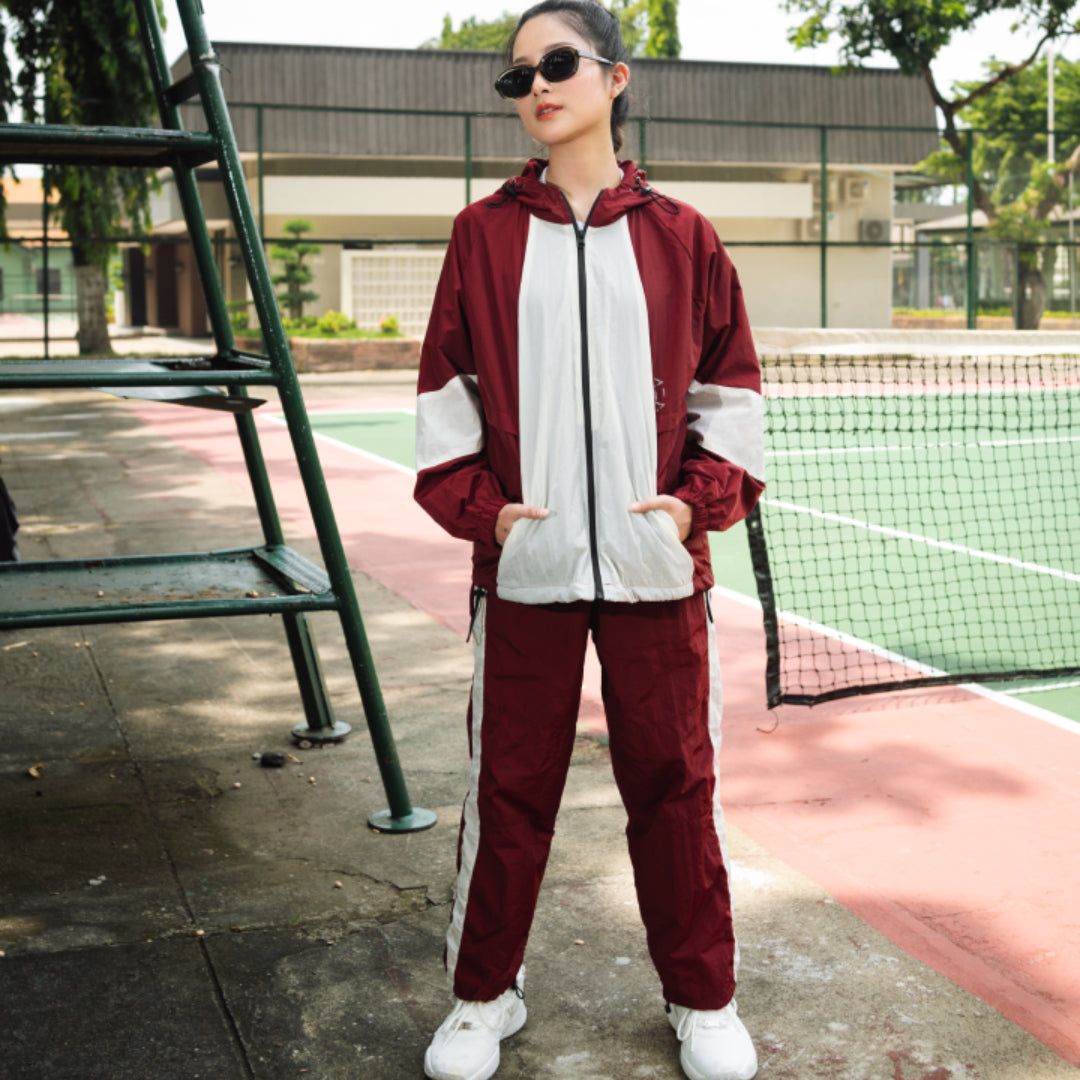 AZA Scarlet Shield Pants - Maroon