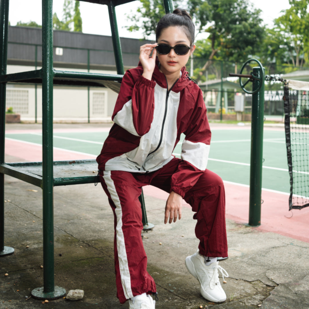 AZA Scarlet Shield Jacket - Maroon