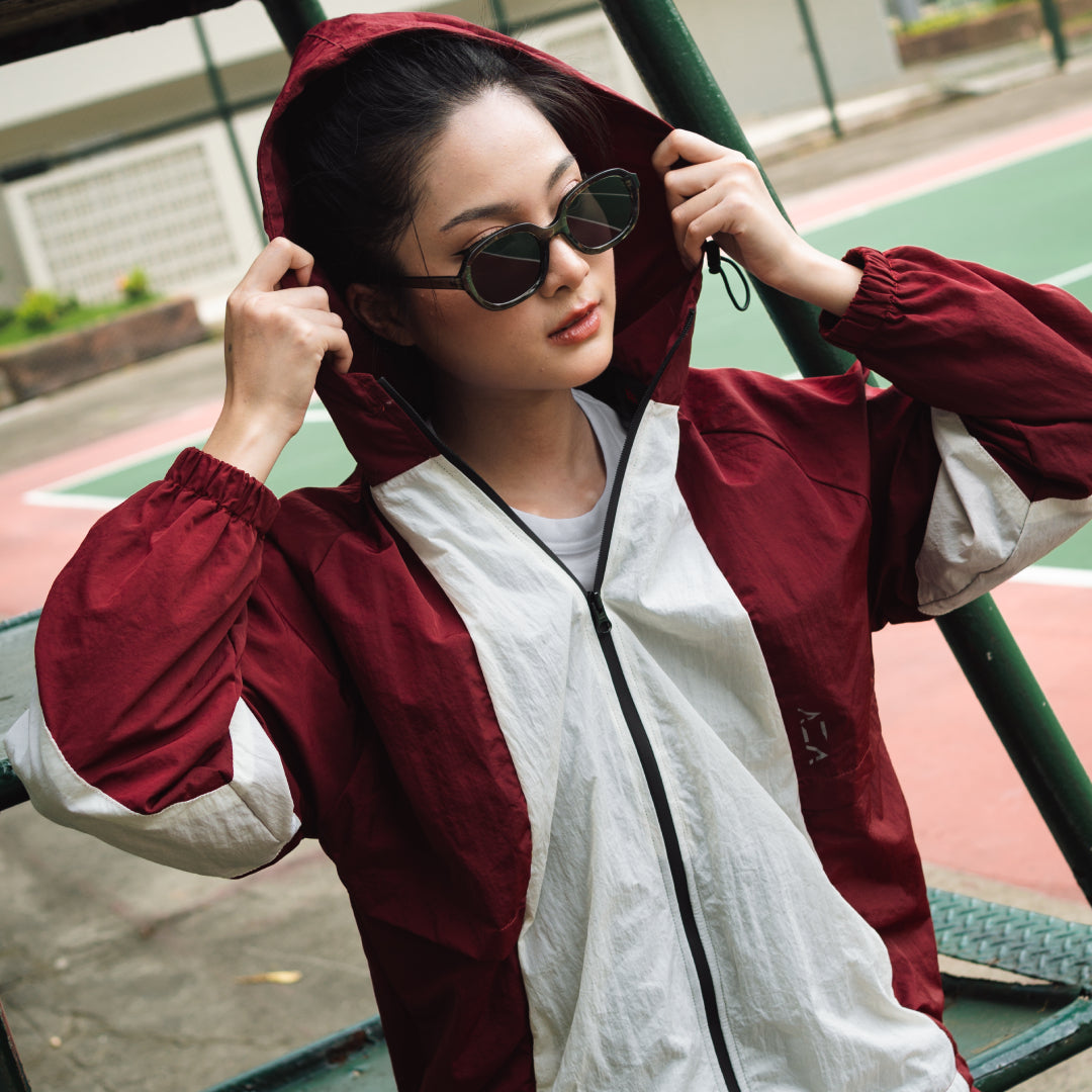 AZA Scarlet Shield Jacket - Maroon