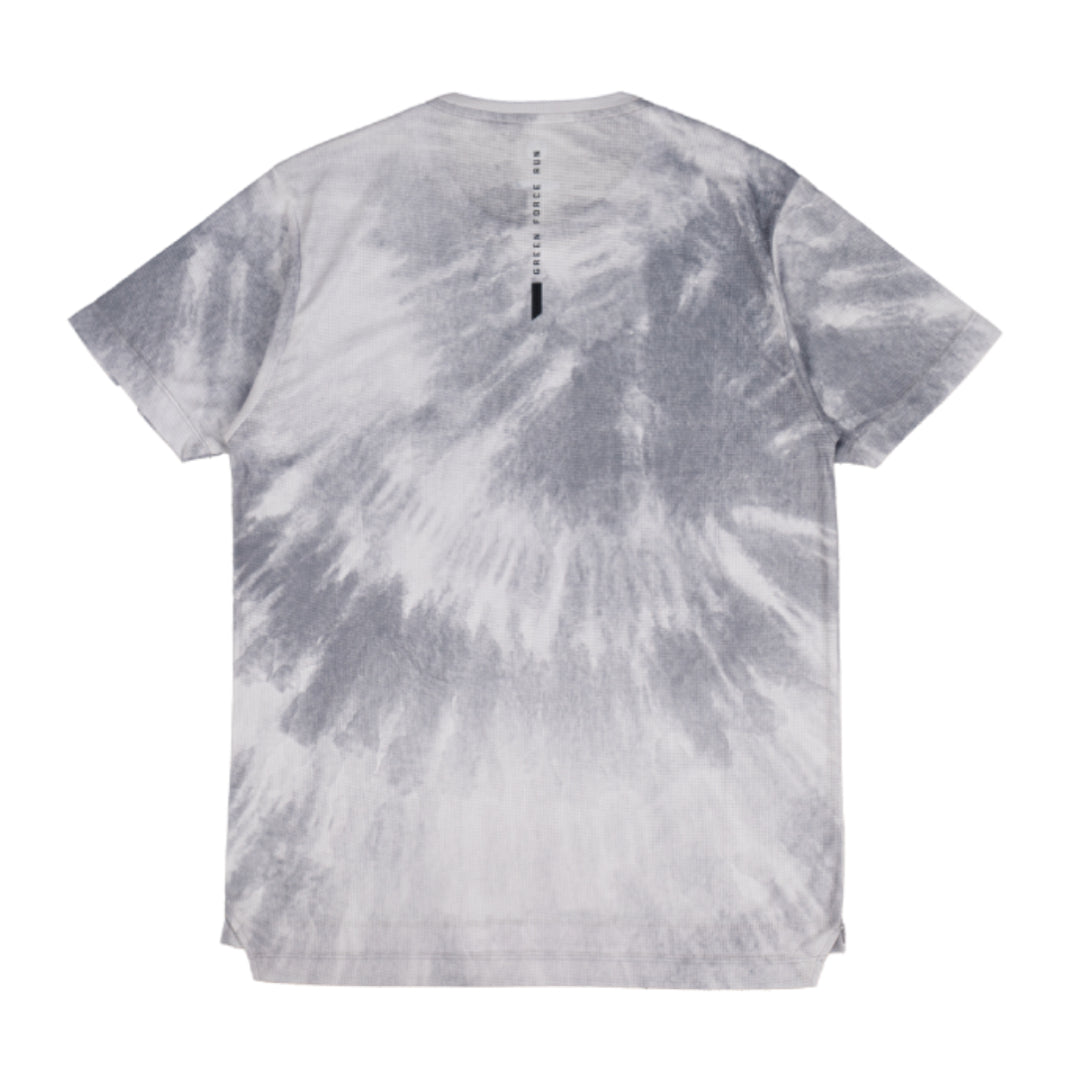 AZA x GFR Allover Print Tie Dye Running Jersey - Grey