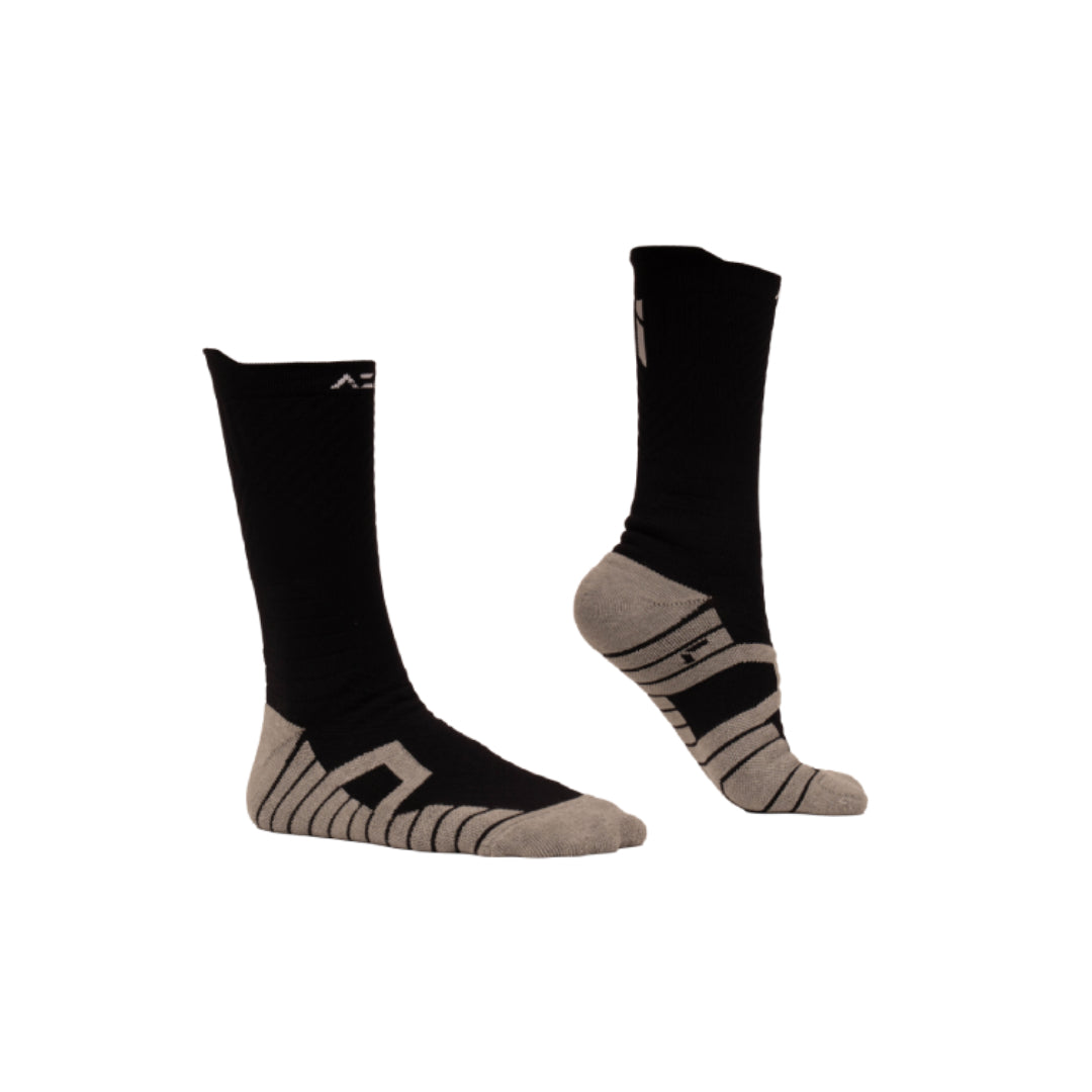 AZA Ignite Crew Socks - Black