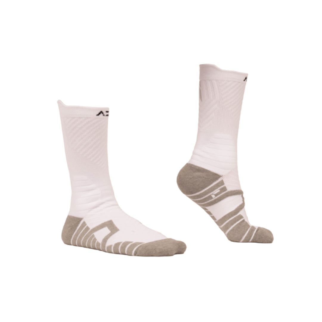 AZA Ignite Crew Socks - White