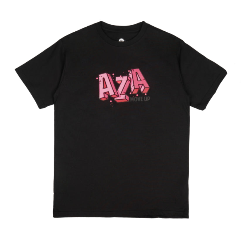 AZA 3D Move Up T-Shirt- Black