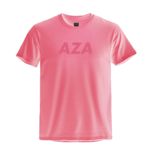 AZA Dot Typography T-Shirt - Pink