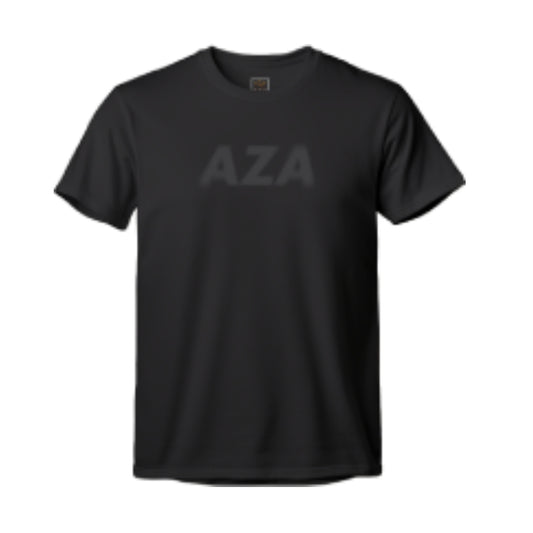AZA Dot Typography T-Shirt - Black