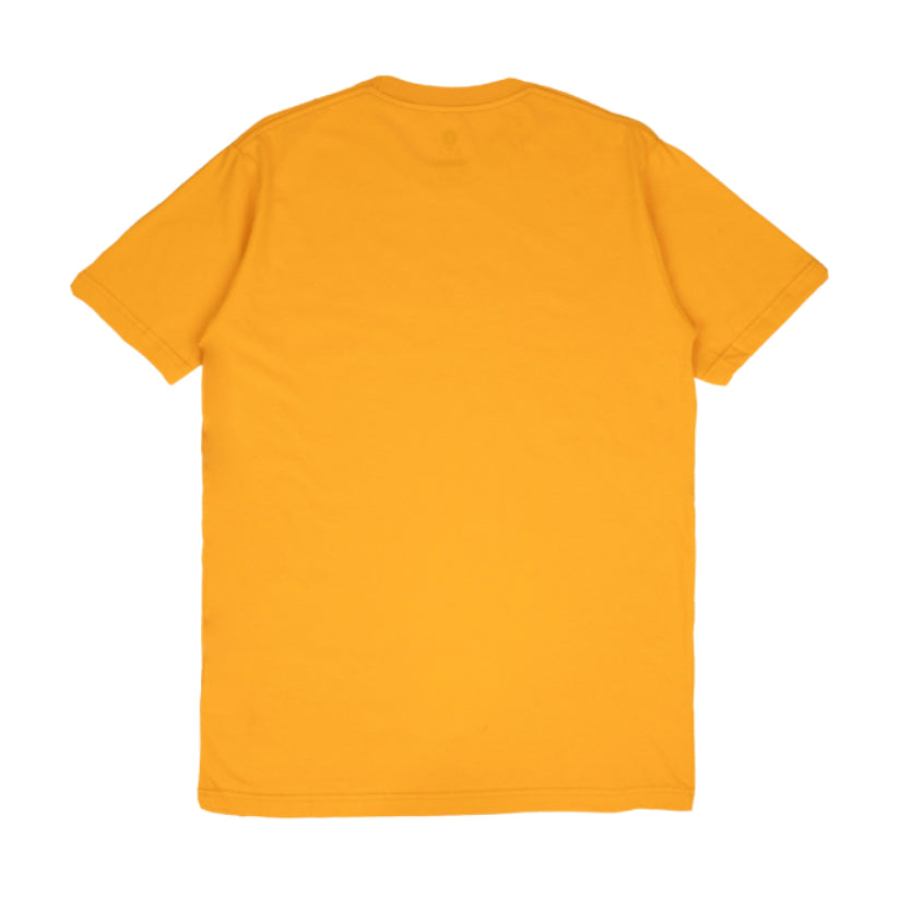 AZA Dot Typography T-Shirt - Mustard