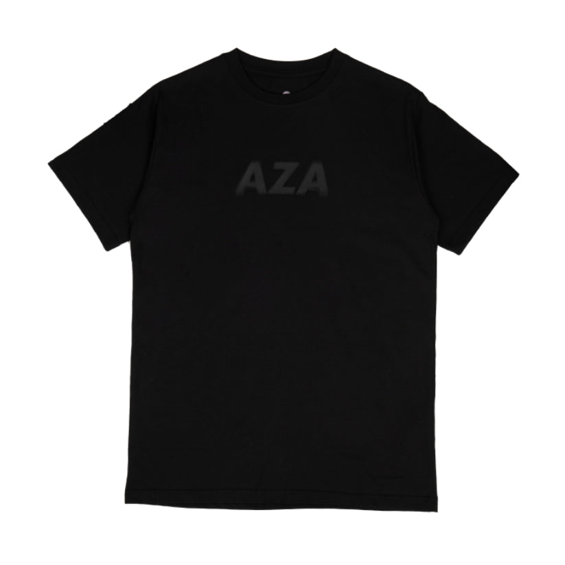 AZA Dot Typography T-Shirt - Black