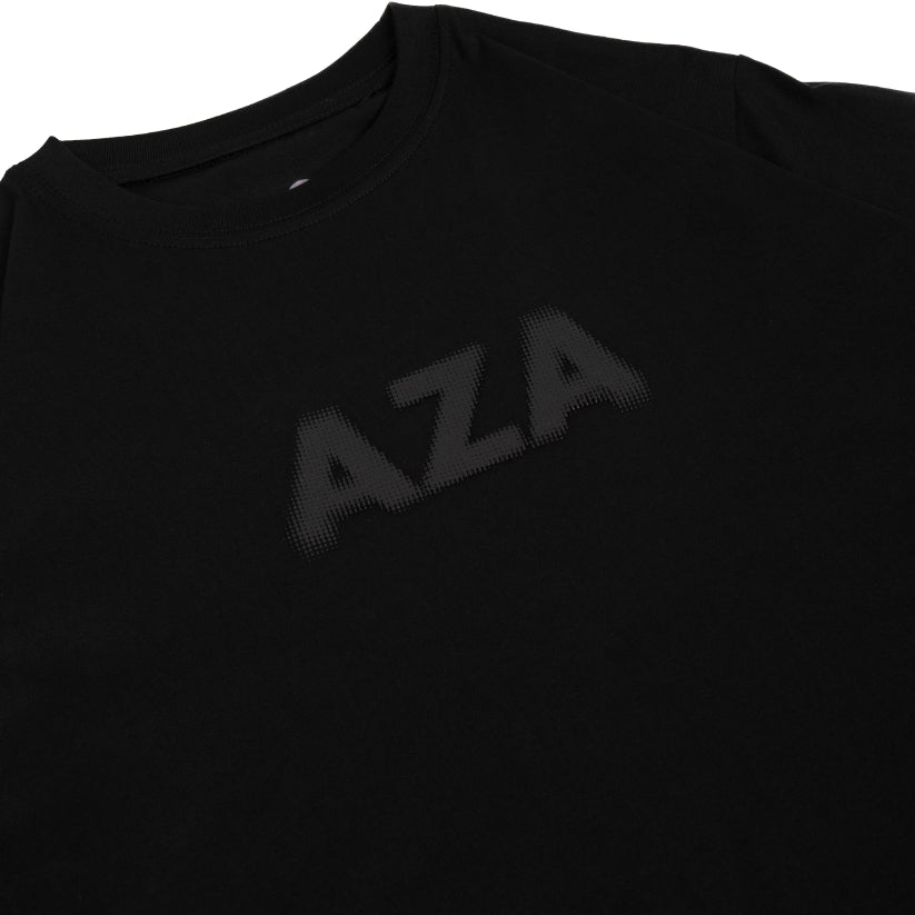 AZA Dot Typography T-Shirt - Black