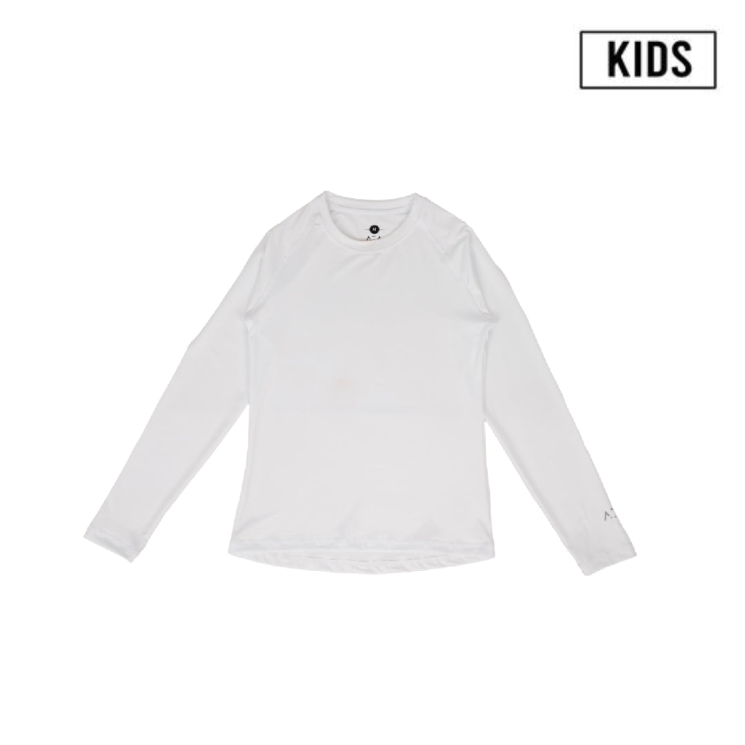 AZA Baselayer Long Sleeve Kids - White