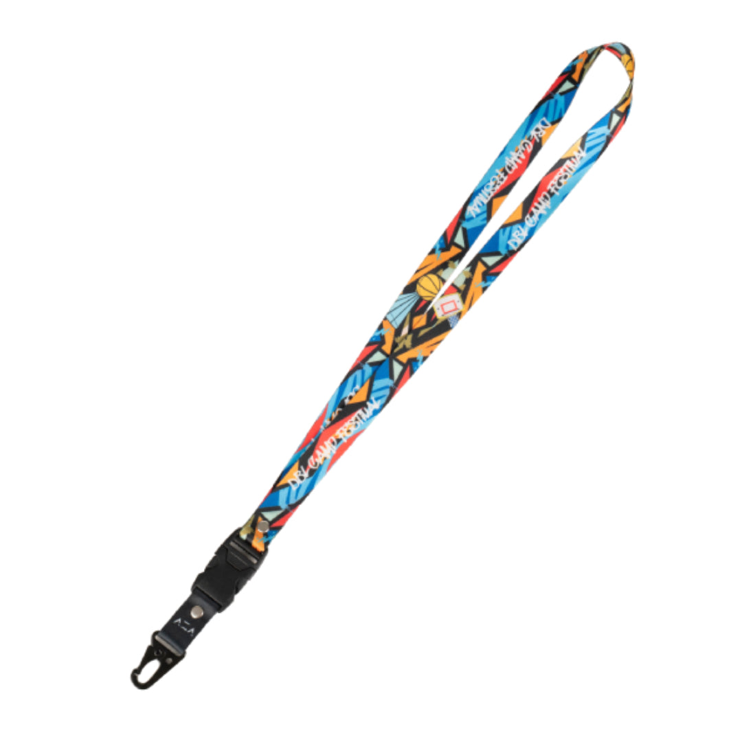 AZA x DBL Camp Edition Street Mural Lanyard