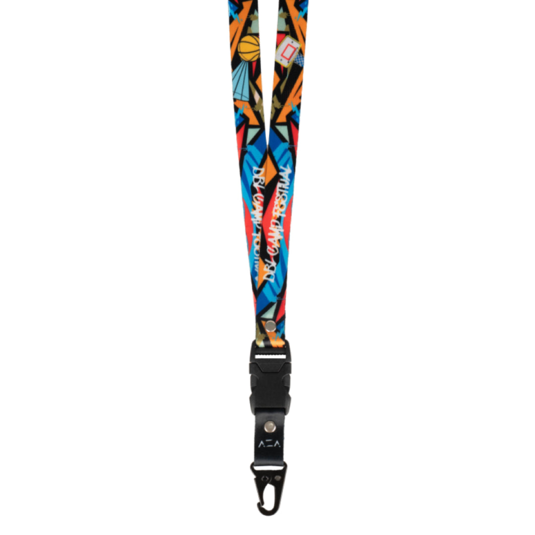 AZA x DBL Camp Edition Street Mural Lanyard