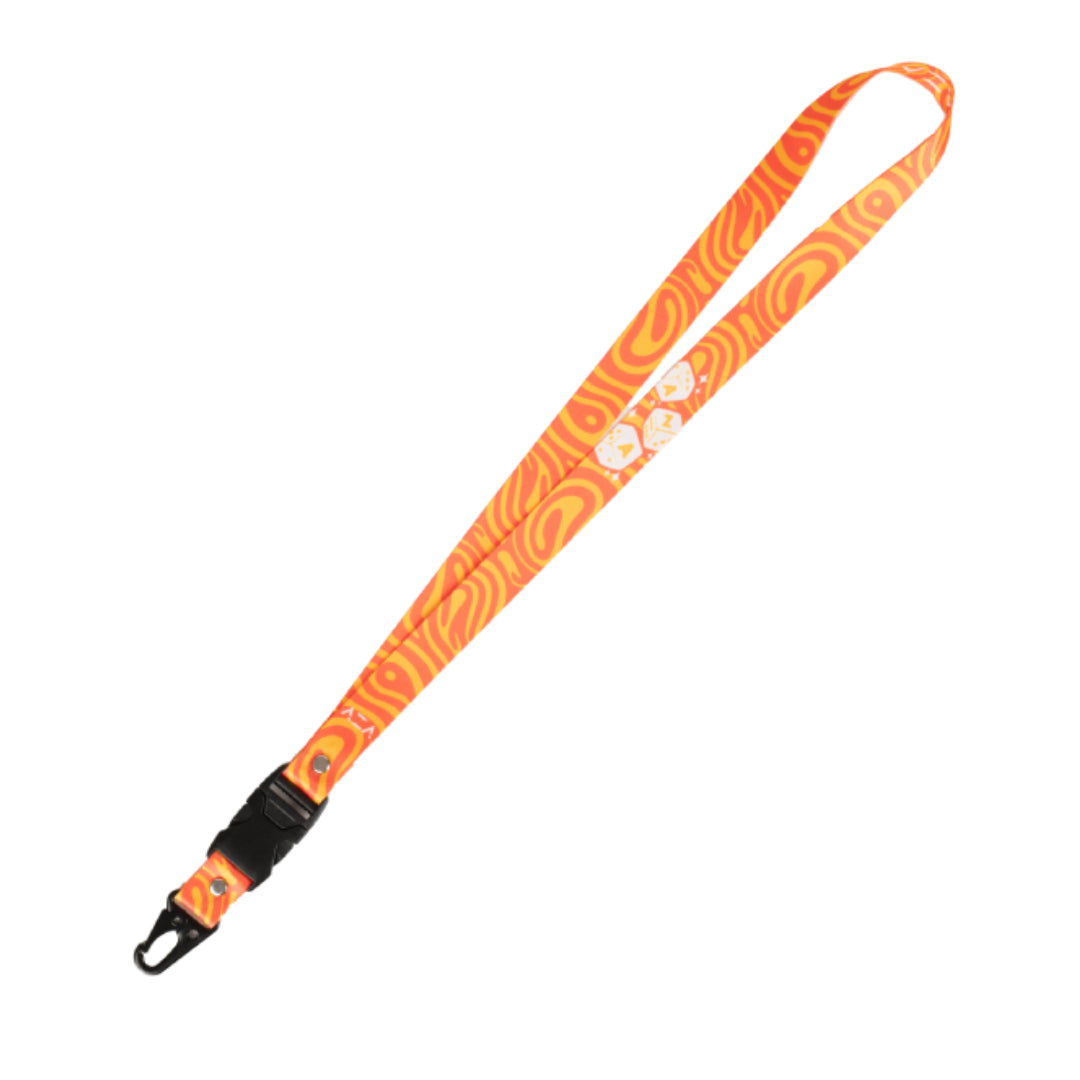 AZA Dice Lanyard - Orange