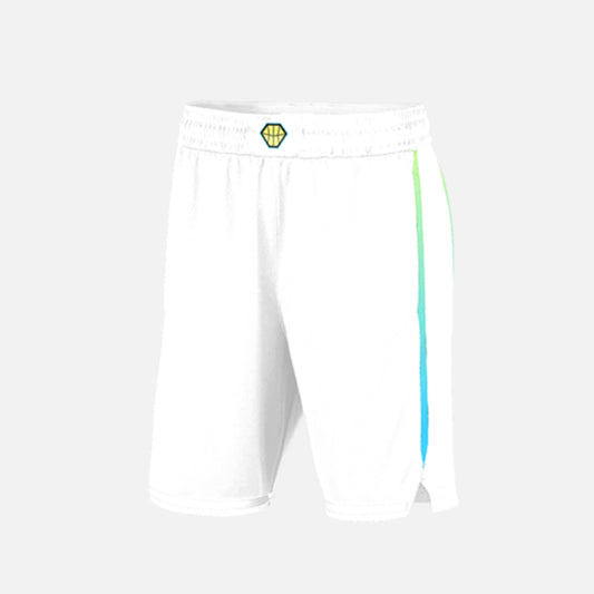 AZA x DBL Pink N' Pop Basketball Pants - White