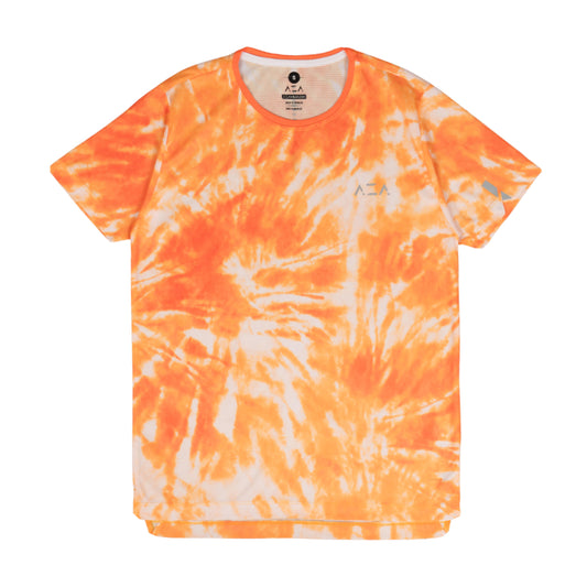 AZA X GFR Allover Print Tie Dye Jersey - Orange
