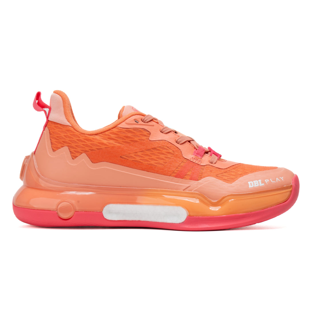 AZA DBL Play Circus Basketball Shoes - Coral Apricot