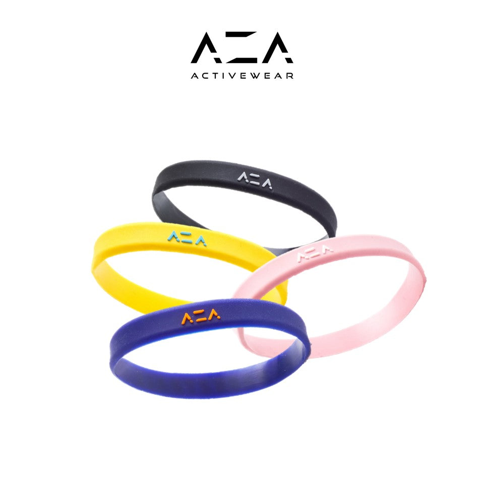 AZA x DBL Basketball Baller ID (Gelang Rubber Warna) - Pink