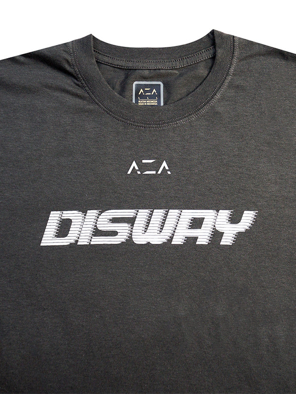 AZA X Disway T-Shirt Logo Stripe