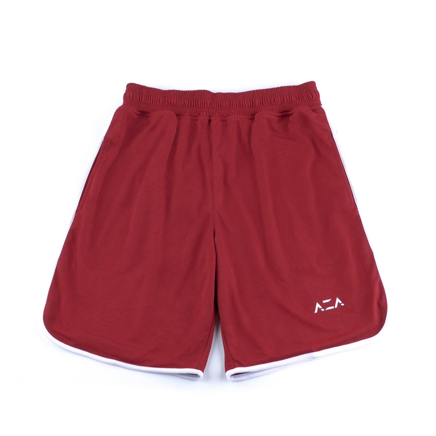 AZA Basketball Icon Shorts - Maroon/White