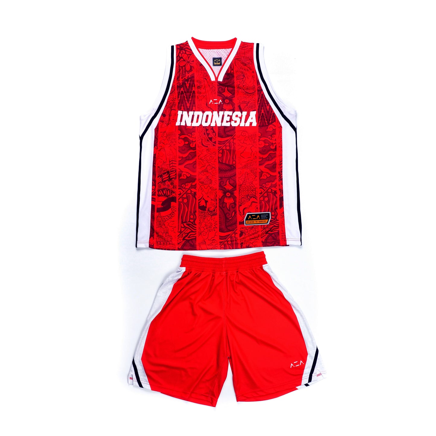 AZA DBL All Star 2022 Jersey Basketball - Red