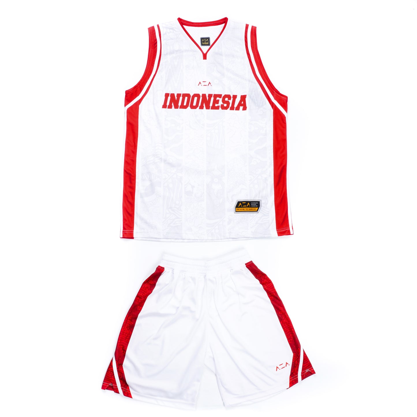 AZA DBL All Star 2022 Jersey Basketball - White