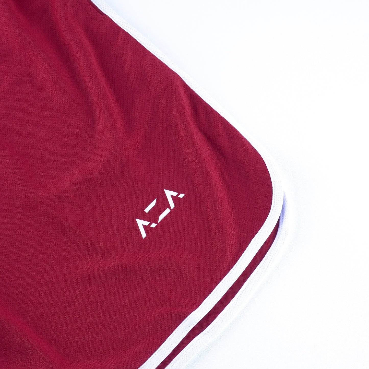 AZA Basketball Icon Shorts - Maroon/White