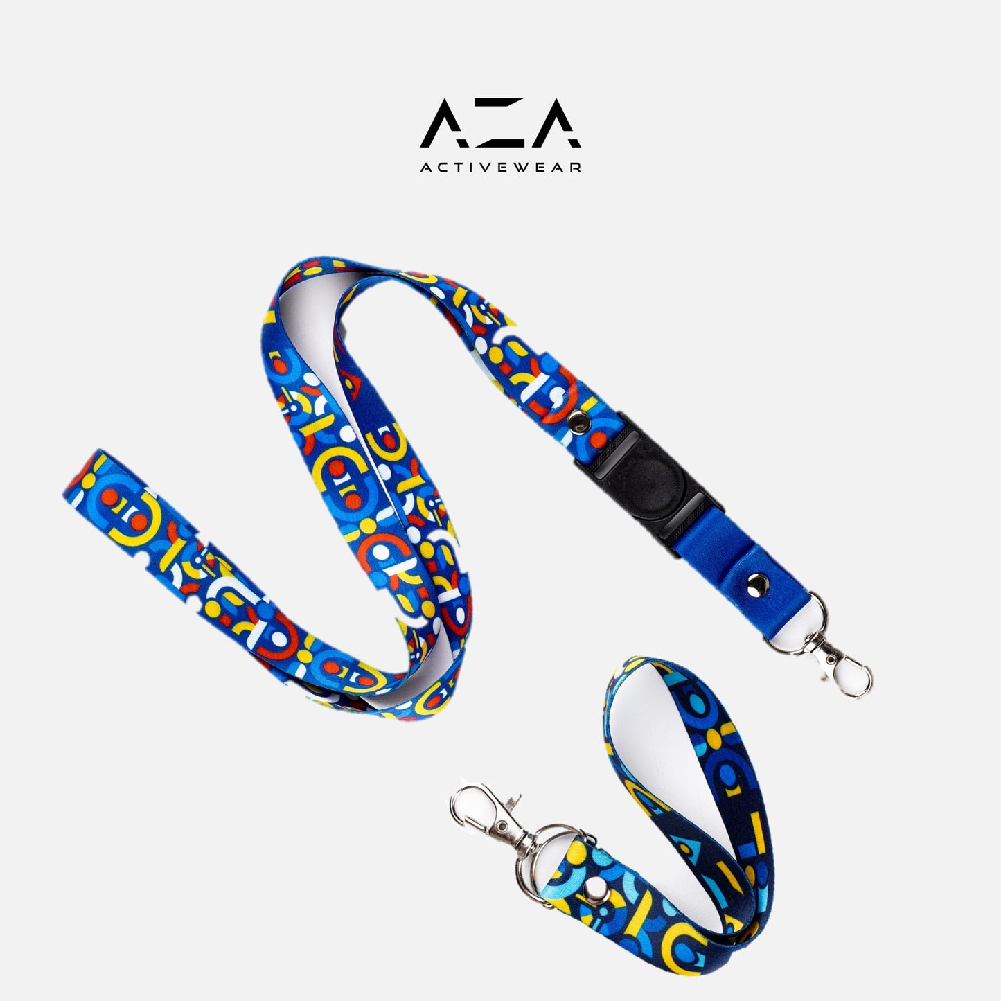 AZA x DBL Varsity 2022 Series Keychain Semua Bisa - Blue