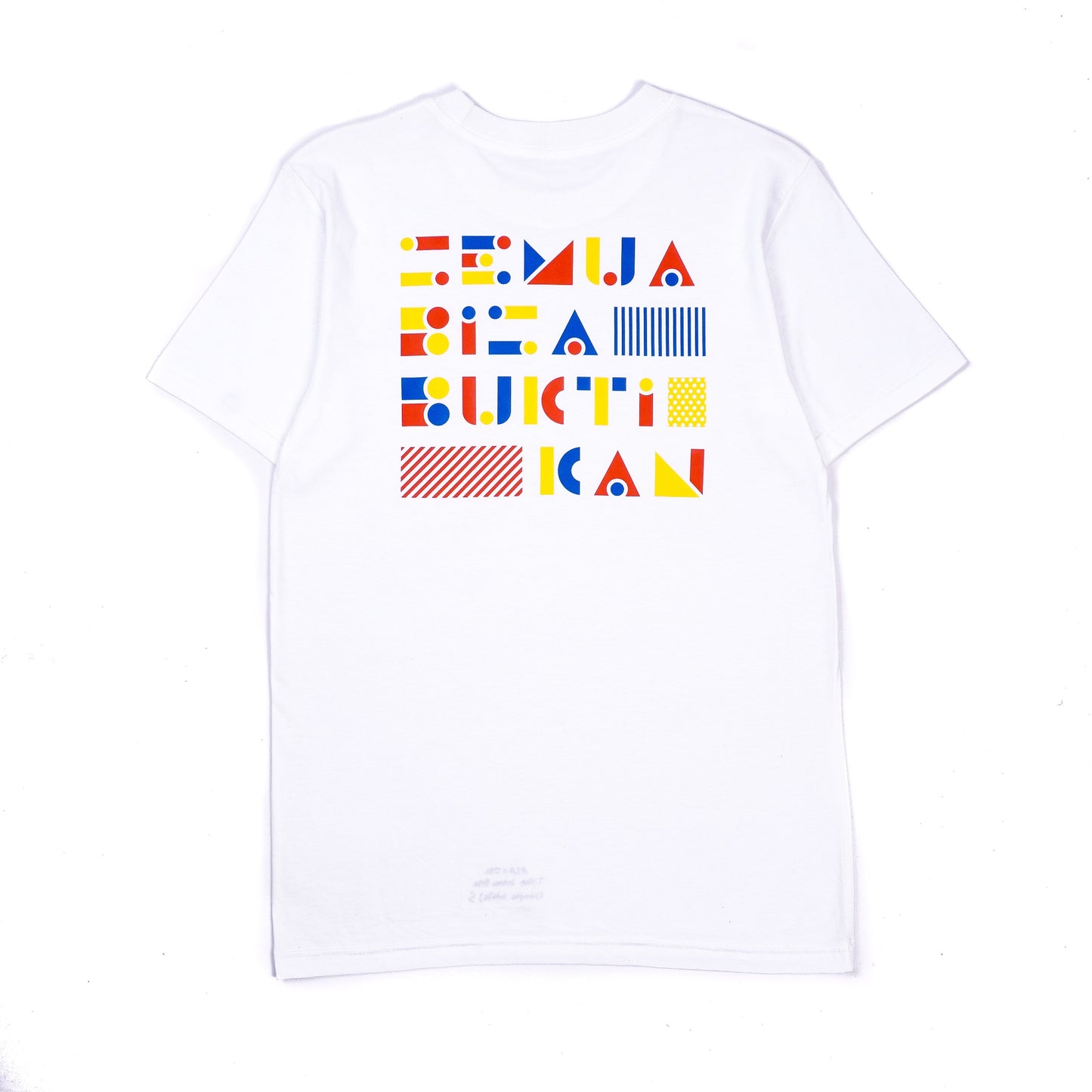 AZA x DBL Varsity 2022 Series T-Shirt Semua Bisa - White