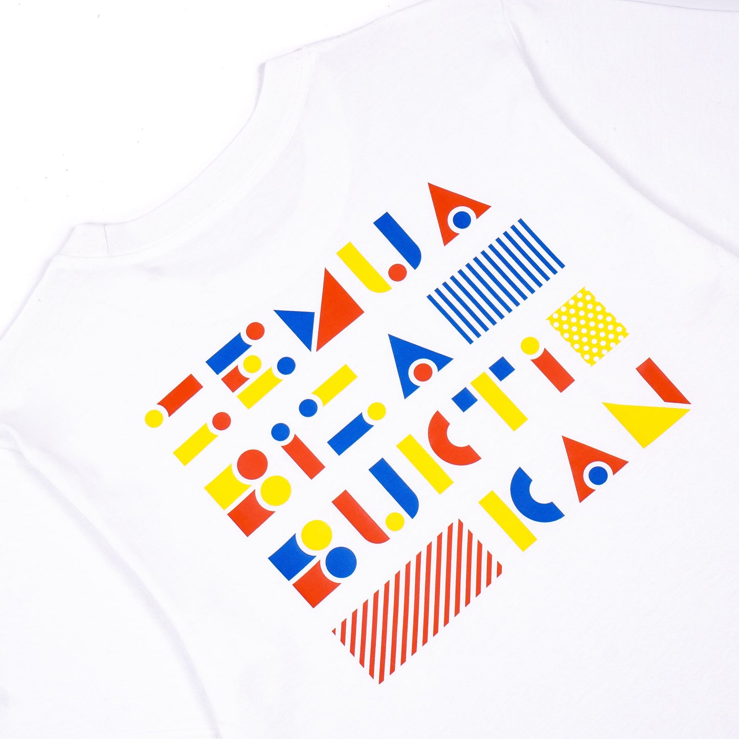 AZA x DBL Varsity 2022 Series T-Shirt Semua Bisa - White