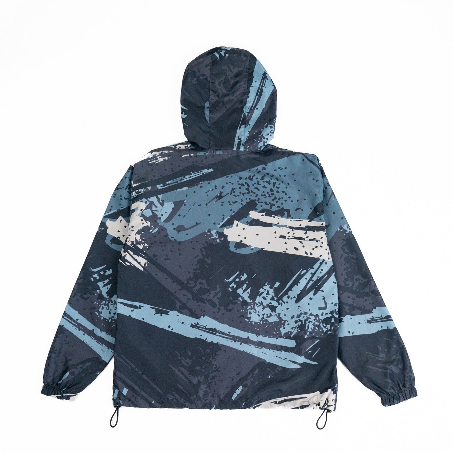 AZA Windbreaker Jacket - Abstract Blue
