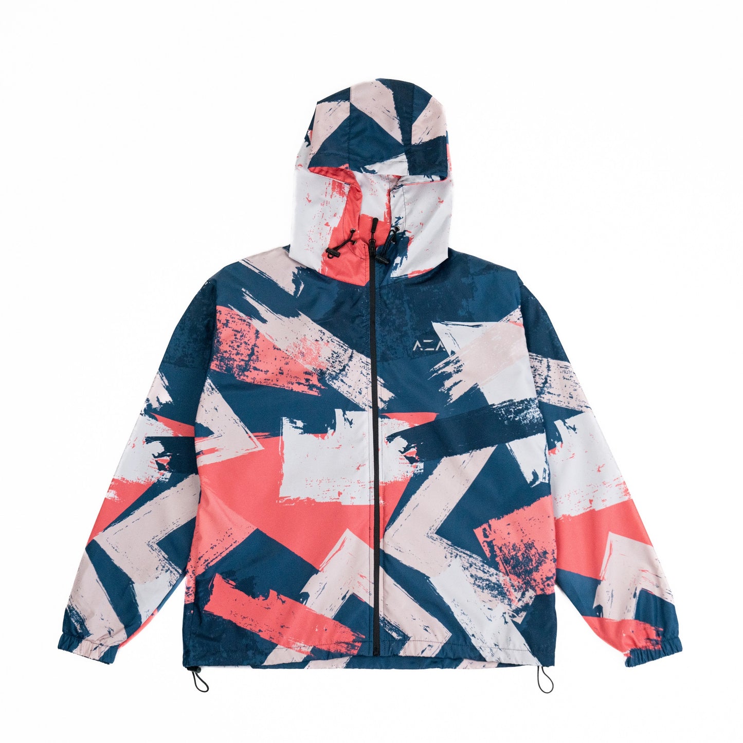 AZA Windbreaker Jacket - Abstract Peach