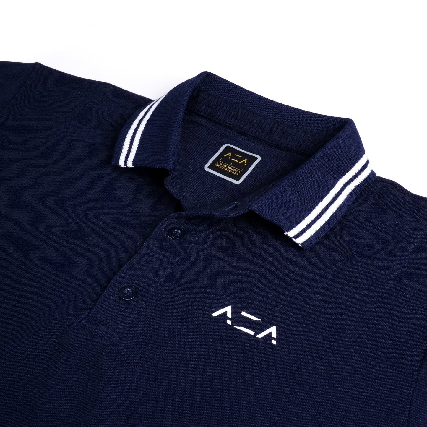 AZA Basic Polo Shirt - Navy