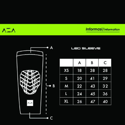 AZA Leg Sleeve Pad (White)
