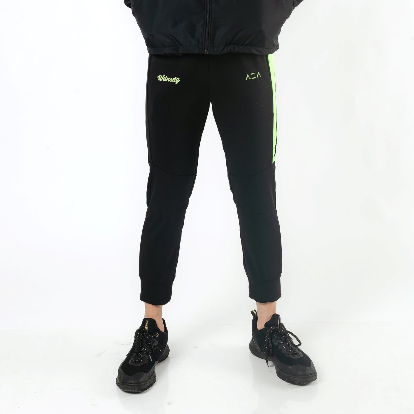 AZA x WDNSDY Jogger Pants - Neon