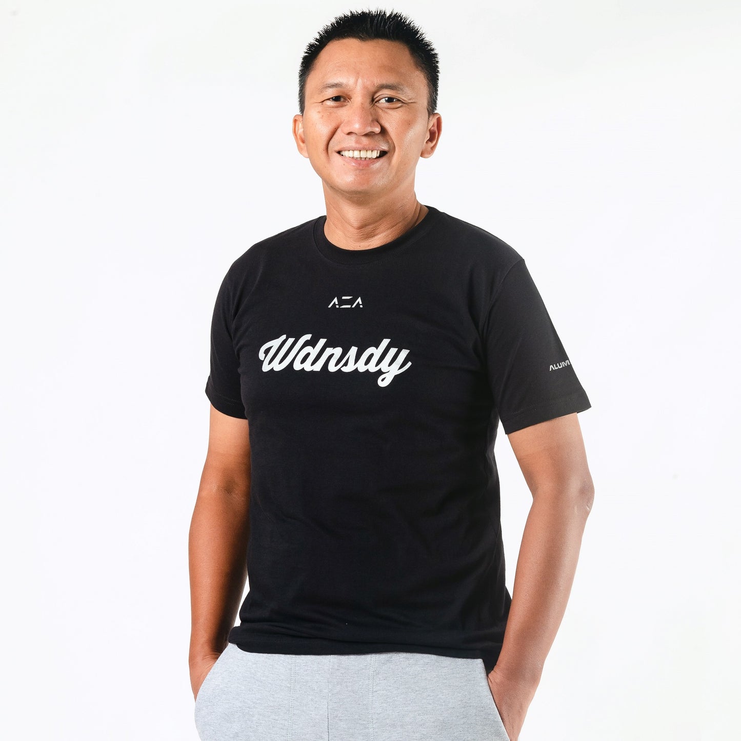 AZA x WDNSDY Aluminati T-shirt - Black