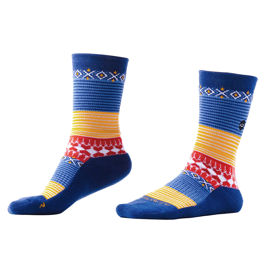 AZA Socks Stripe Crew Series