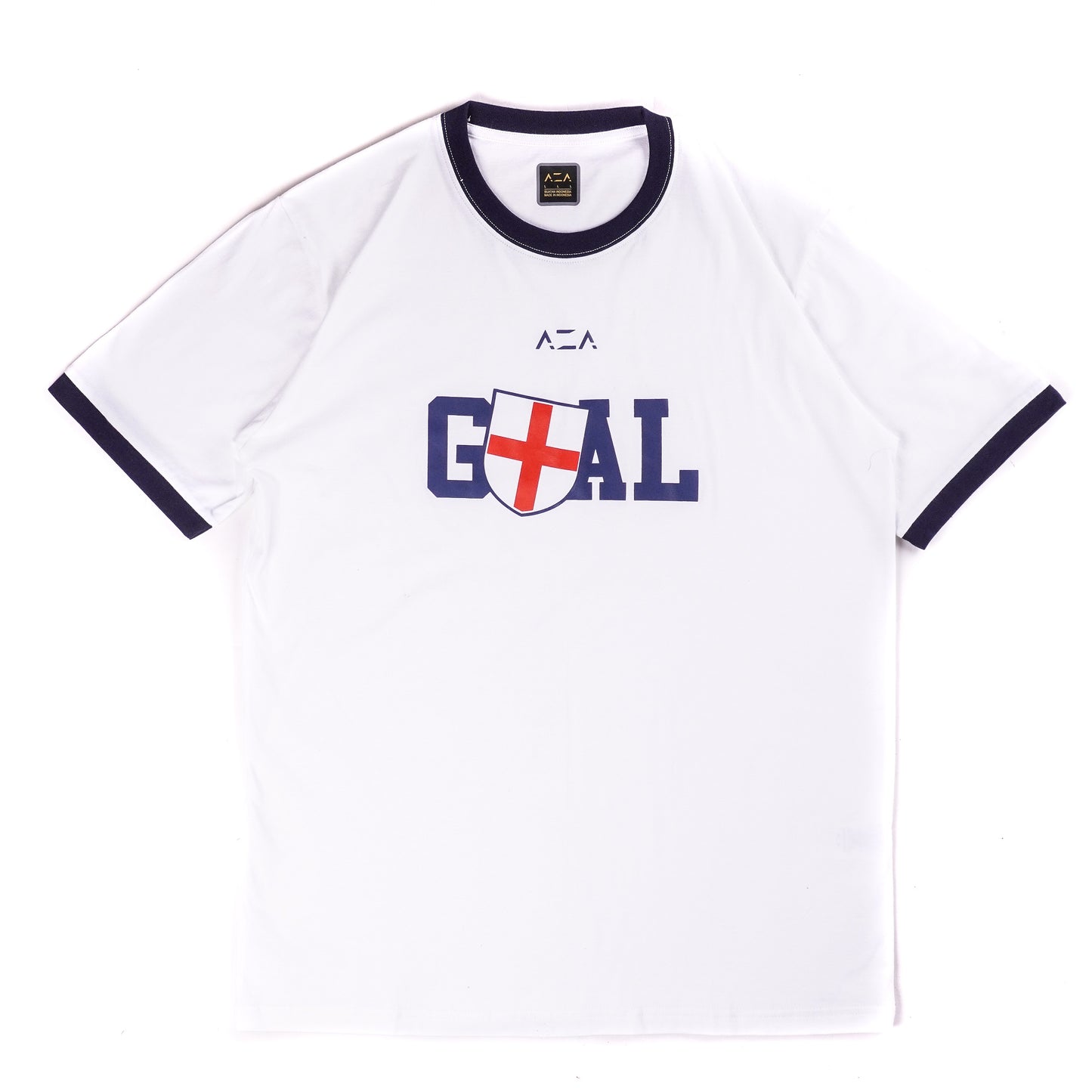 AZA Tshirt Goal Edition - England White
