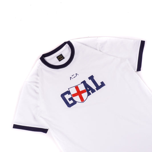 AZA Tshirt Goal Edition - England White
