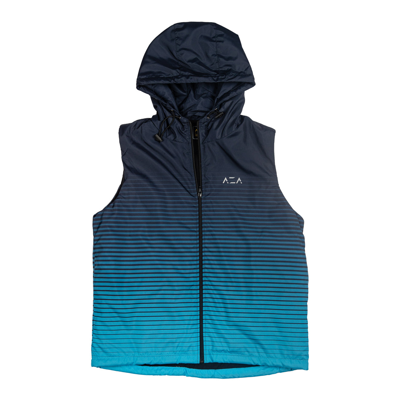 AZA Line Gradation Vest - Black
