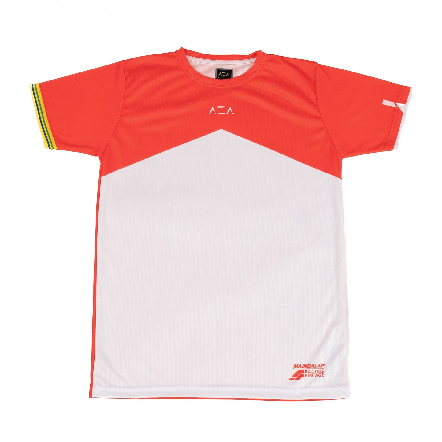 AZA Performance Shirt Heritage Racing Series - Ayrton (Red/White)