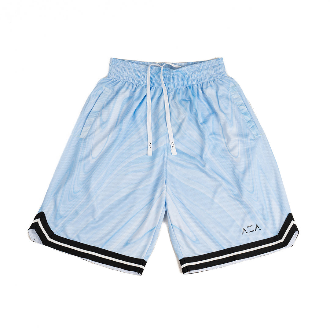 AZA Short Pants Basketball Marble Edition - Blue