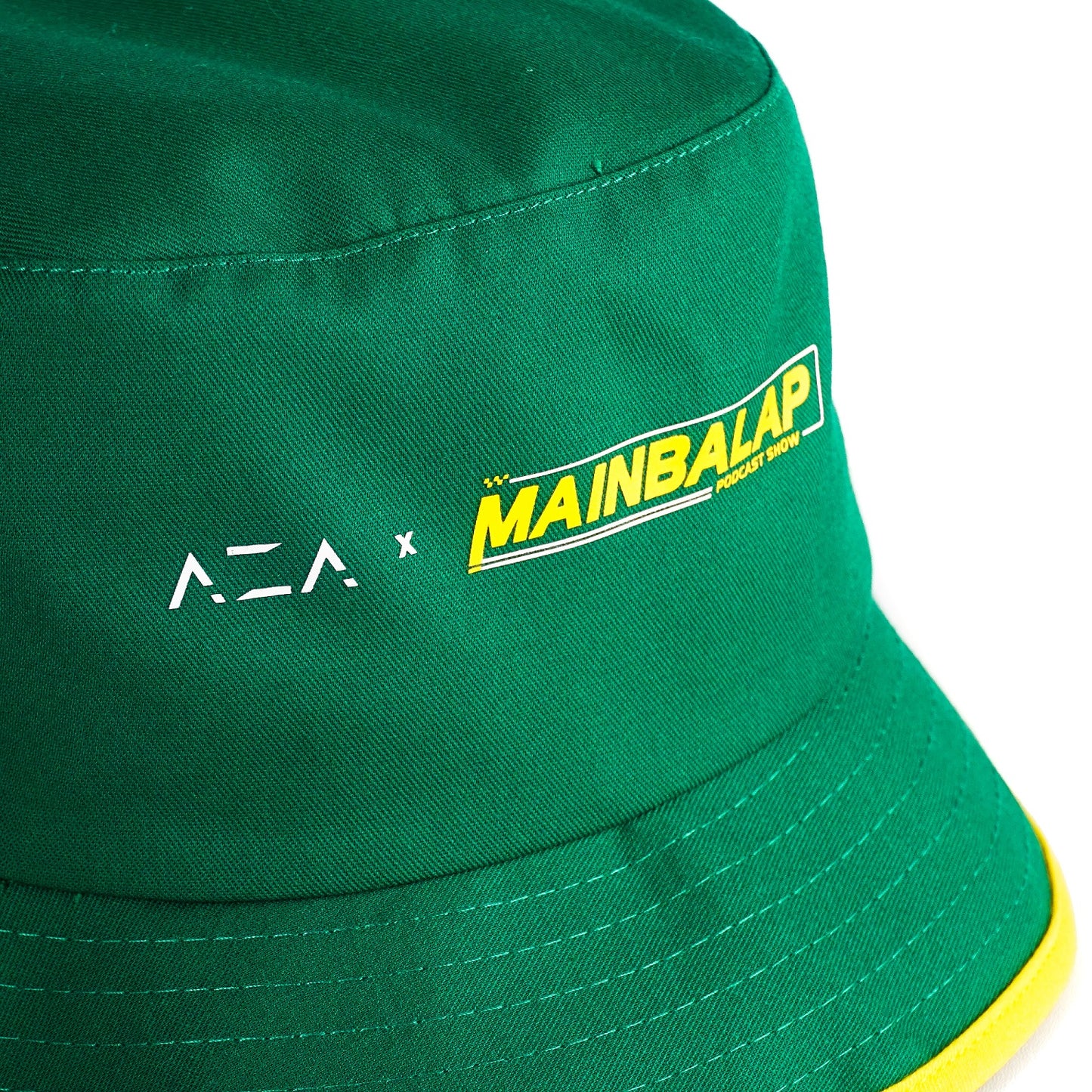 AZA x Mainbalap Bucket Hat Cost Cap Edition - Green