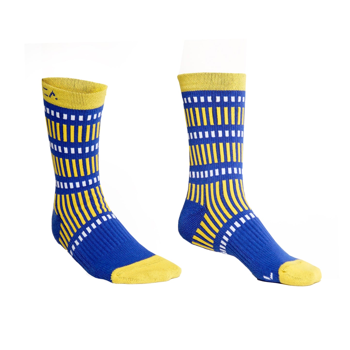 AZA Elite Crew Socks - Blue