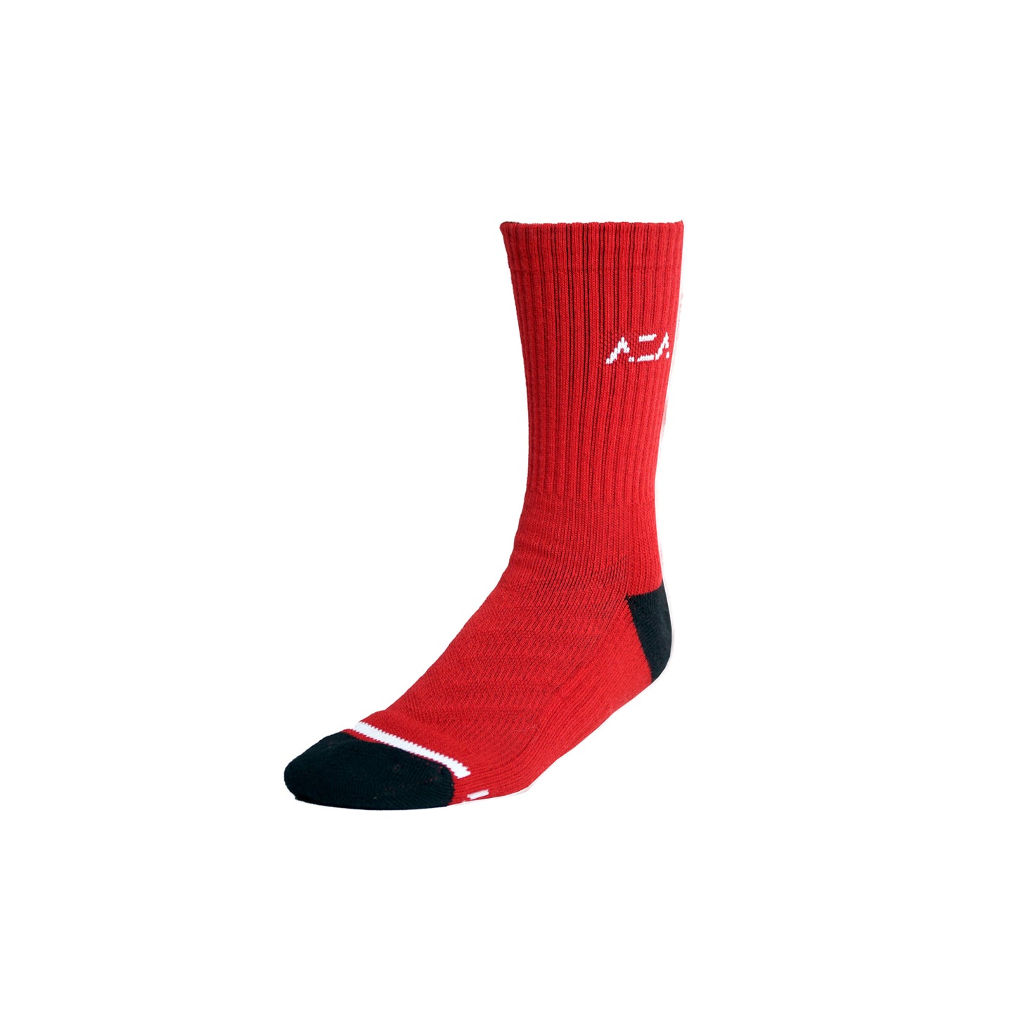 AZA Elite Crew Socks - Red