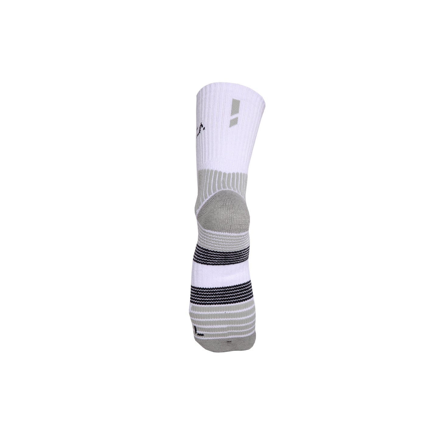 AZA Elite Crew Socks - White