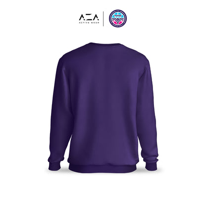 AZA x RANS RPB Crewneck Sweater - Purple