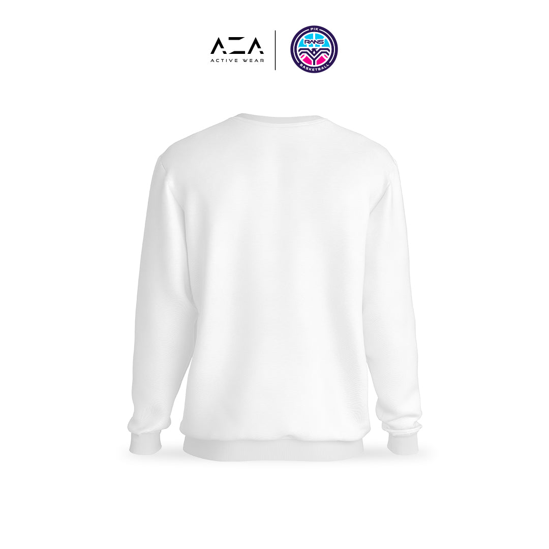 AZA x RANS RPB Crewneck Sweater - White