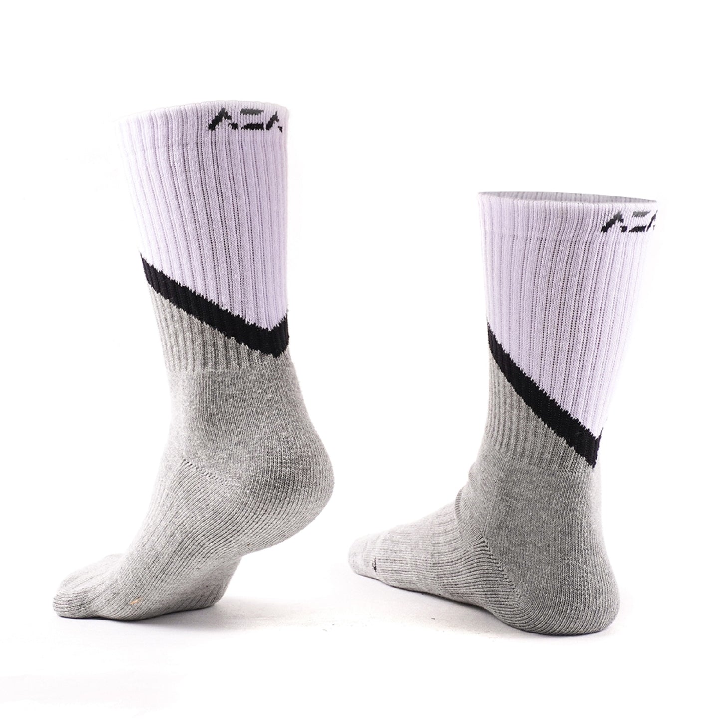 AZA Socks Ribbed Colorblock Series