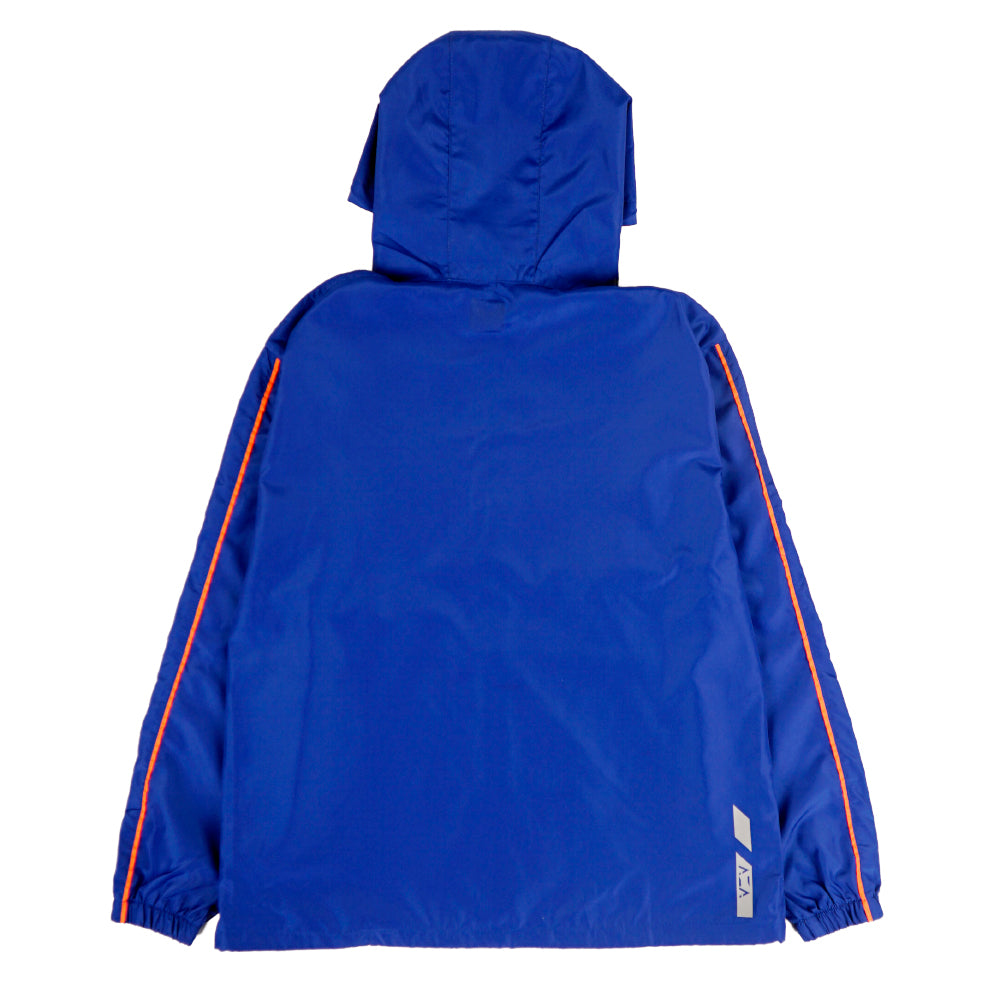 AZA Stripe Line Jacket - Blue / Orange