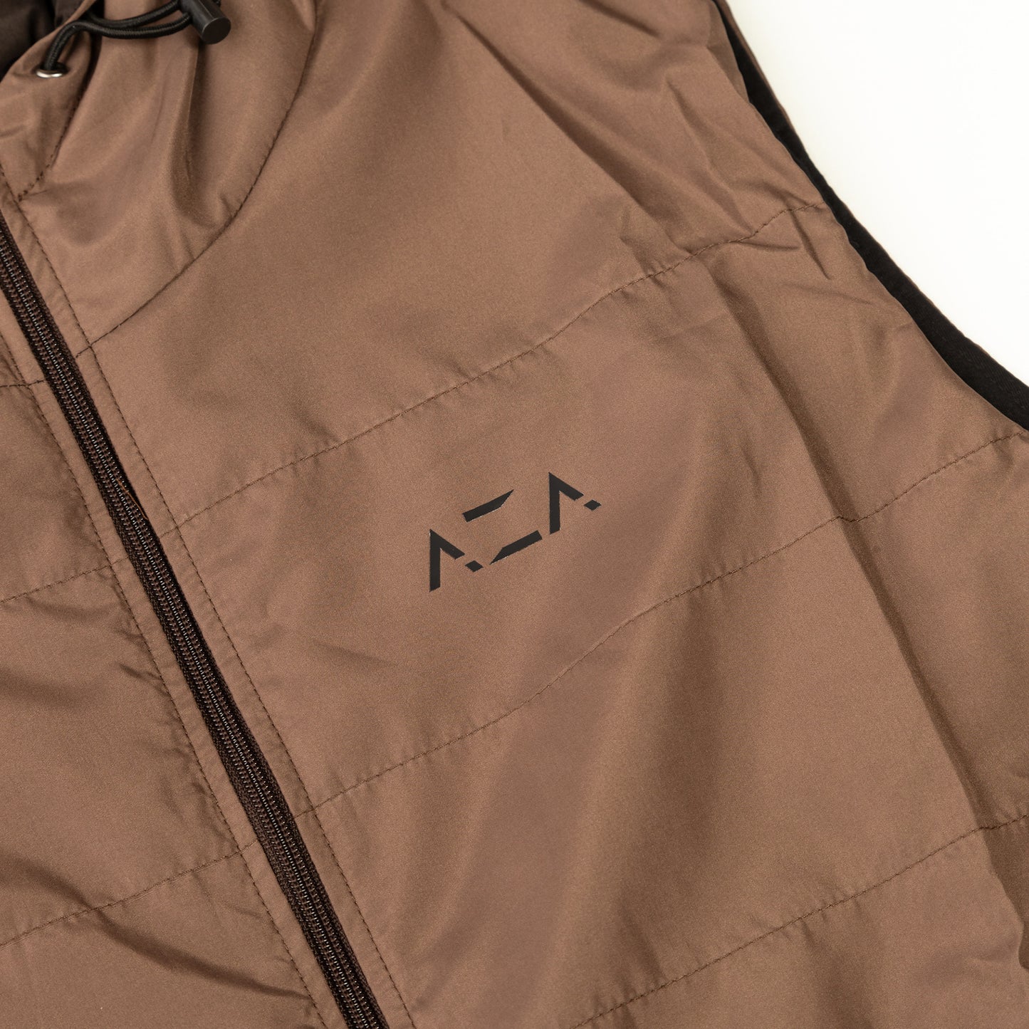 AZA Basic Vest Jacket - Brown