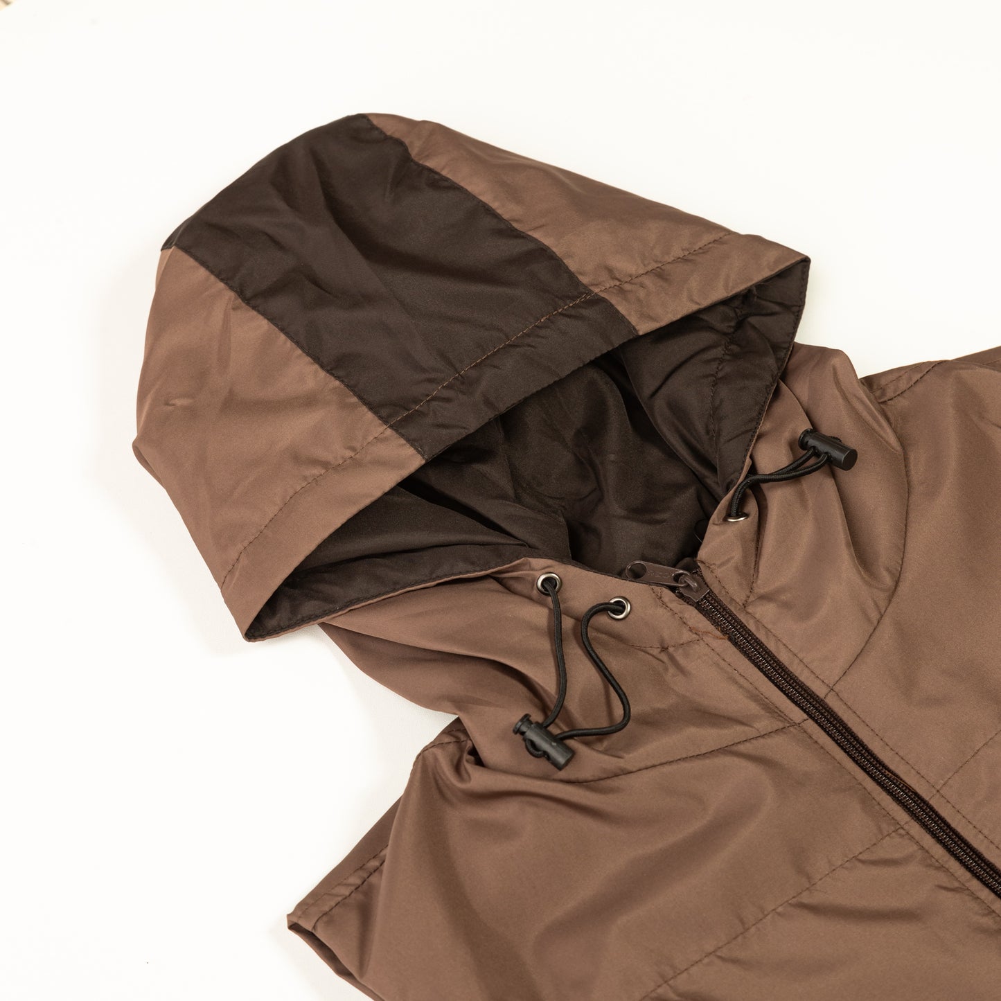 AZA Basic Vest Jacket - Brown